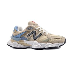 کفش و کتانی مردانه مدل نیوبالانس 9060 NEW BALANCE رنگ کرم آبی کد 89107