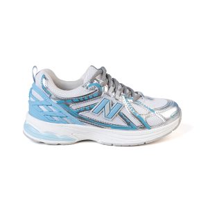 کفش و کتانی زنانه و دخترانه مدل نیوبالانس NEW BALANCE رنگ سفید آبی کد 7054