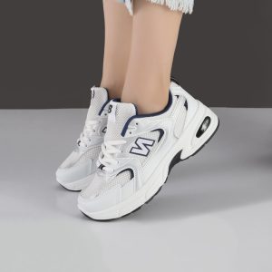 کفش و کتانی زنانه مدل نیوبالانس  NEWBALANCE 530 رنگ سفید سرمه ای کد K105