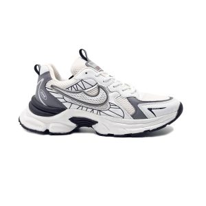 کفش کتانی مردانه رنگ سفید طوسی مدل نایک NIKE کد 71026