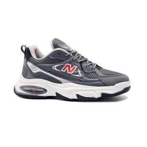 کفش و کتانی بزرگ پا و مردانه مدل نیوبالانس NEW BALANCE رنگ طوسی کد 99125