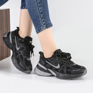 کفش و کتانی زنانه مدل نایک NIKE V2K رنگ مشکی طوسی کد K102