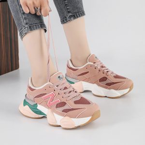 کفش و کتانی زنانه مدل نیوبالانس NEWBALANCE 9060 رنگ صورتی کد K108