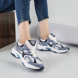 کفش و کتانی زنانه مدل نایک NIKE رنگ سفید سرمه ای کد M308