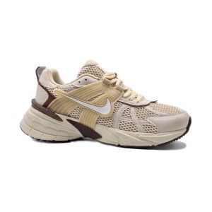 کفش و کتانی مردانه مدل نایک NIKE V2K رنگ کرمA کد 41431