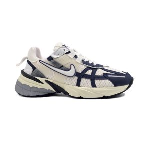 کفش و کتانی زنانه و دخترانه مدل نایک کوشلون NIKE V2K رنگ سفید سرمه ای کد 47250