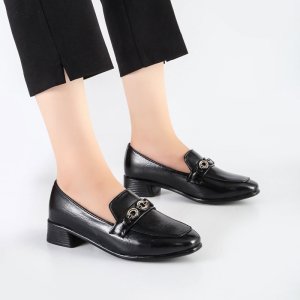کفش طبی زنانه و دخترانه رنگ مشکی کد M383