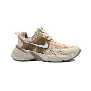 کفش و کتانی زنانه و دخترانه مدل نایک کوشلون NIKE V2K رنگ کرم نباتی کد 47251