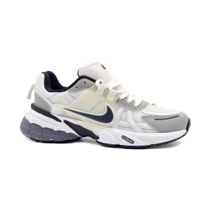 کفش و کتانی اسپرت مردانه مدل نایک کوشلون NIKE V2K رنگ سفید طوسی کد 43328
