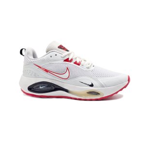 کفش و کتانی اسپرت مردانه رنگ سفید قرمز مدل نایک NIKE AIR کد 71212