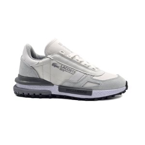 کفش و کتانی مردانه چرم طبیعی مدل لاگوست LACOSTE رنگ سفید کد 43331