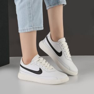 کفش و کتانی زنانه و دخترانه مدل نایک NIKE رنگ سفید مشکی کد B152