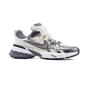کفش و کتانی اسپرت مردانه مدل نایک کوشلون NIKE V2K رنگ سفید طوسی کد 43425