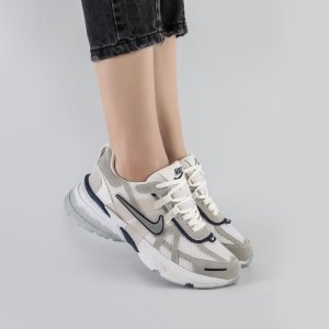 کفش و کتانی زنانه و دخترانه مدل نایک کوشلون NIKE V2K رنگ سفید طوسی کد 41740