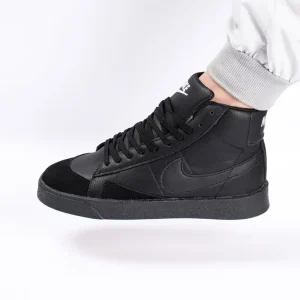 کفش و کتانی مردانه مدل نایک بلیزر Nike Blazer رنگ تمام مشکی کد 6951