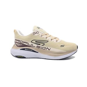 کفش و کتانی مردانه مدل اسکیچرز پرو SKECHERS PROPULSION رنگ کرم کد 48348