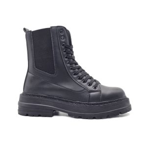 بوت و نیم بوت مردانه مدل برشکا BERESHKA بغل کش رنگ مشکی کد 9480