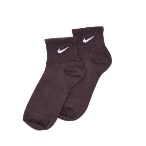 جوراب نیم ساق مدل نایک NIKE رنگ قهوه ای کد 129