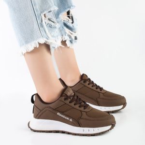 کفش و کتانی اسپرت زنانه و دخترانه مدل ریباک REEBOK رنگ قهوه ای کد M669