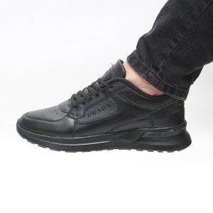 کفش و کتانی اسپرت مردانه مدل پرادا PRADA رنگ مشکی کد 6532