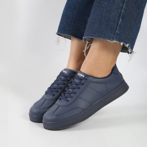 کفش اسپرت و راحتی زنانه و دخترانه رنگ سرمه ای کد M813