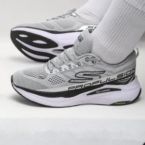کفش و کتانی مردانه مدل اسکیچرز پرو SKECHERS PROPULSION رنگ طوسی کد 48347