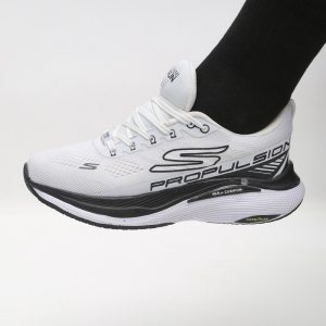 کفش و کتانی مردانه مدل اسکیچرز پرو SKECHERS PROPULSION رنگ سفید مشکی کد 48345