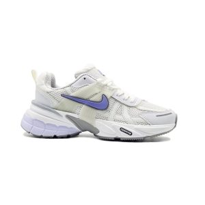 کفش و کتانی اسپرت زنانه مدل نایک کوشلون NIKE V2K رنگ سفید یاسی کد 41948