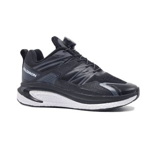 کفش و کتانی اسپرت زنانه و دخترانه مدل SALAMON پمپی رنگ مشکی کد 95615