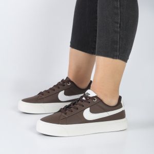 کفش و کتانی زنانه و دخترانه مدل نایک NIKE رنگ قهوه ای کد M1107