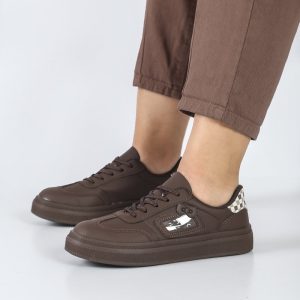 کفش و کتانی زنانه و دخترانه مدل نایک NIKE رنگ قهوه ای کد M1110