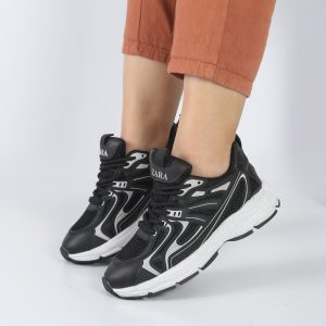 کفش و کتانی زنانه و دخترانه رنگ مشکی کد M1105