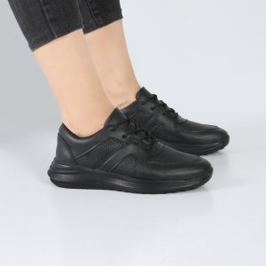 کفش و کتانی اسپرت زنانه و دخترانه راحتی رنگ مشکی کد M2105