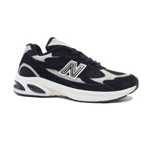 کفش و کتانی مردانه مدل نیوبالانس 2010 NEW BALANCE چرم طبیعی رنگ مشکی کد 2082