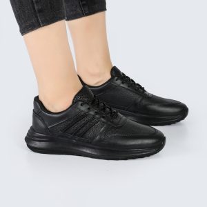 کفش و کتانی اسپرت زنانه و دخترانه راحتی رنگ مشکی کد M2103