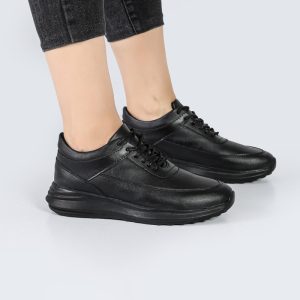 کفش و کتانی اسپرت زنانه و دخترانه راحتی رنگ مشکی کد M2104