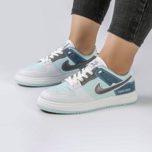 کفش و کتانی زنانه مدل نایک NIKE AIR رنگ آبی طوسی کد M1362