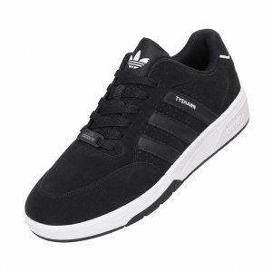 کفش و کتانی مردانه مدل ADIDAS آدیداس رنگ مشکی زیره سفید کد 667159