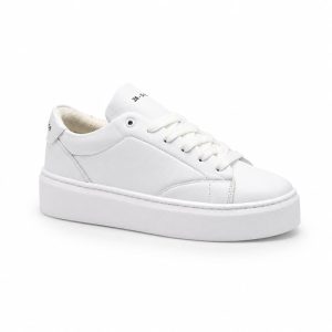 کفش راحتی مردانه مدل برشکا bershka رنگ سفید کد EF301
