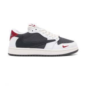 کفش و کتانی مردانه مدل نایک ترویس NIKE TRAVIS رنگ سفید طوسی کد 30855