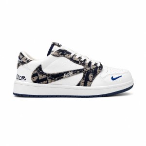 کفش و کتانی مردانه مدل نایک ترویس NIKE TRAVIS رنگ سفید کد 30856
