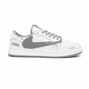 کفش و کتانی مردانه مدل نایک ترویس NIKE TRAVIS رنگ سفید طوسی کد 30246