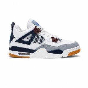 کفش و کتانی مردانه ساقدار مدل جردن NIKE AIR JORDAN 4 رنگ سفید کد 2725