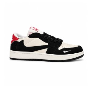 کفش و کتانی مردانه مدل نایک ترویس NIKE TRAVIS رنگ کرم مشکی کد 30866