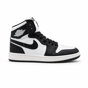 کفش و کتانی مردانه ساقدار مدل NIKE JORDAN 1 رنگ سفید مشکی کد 2440