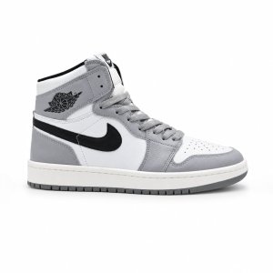 کفش و کتانی مردانه ساقدار مدل NIKE JORDAN 1 رنگ طوسی مشکی کد 2441