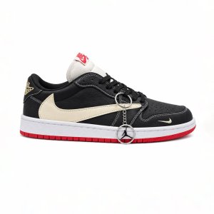 کفش و کتانی مردانه مدل نایک ترویس NIKE TRAVIS رنگ مشکی کرم کد 30356