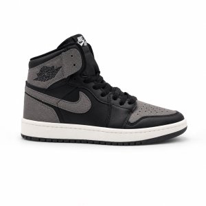 کفش و کتانی مردانه ساقدار مدل NIKE JORDAN 1 رنگ مشکی طوسی کد 2442