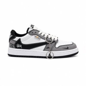 کفش و کتانی مردانه مدل نایک ترویس NIKE TRAVIS رنگ سفید طوسی کد 30357