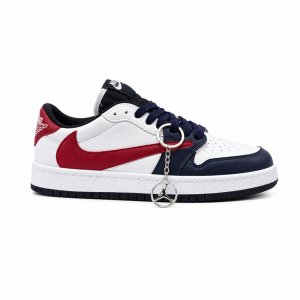 کفش و کتانی زنانه و دخترانه مدل نایک ترویس NIKE TRAVIS رنگ سرمه ای قرمز کد 30970